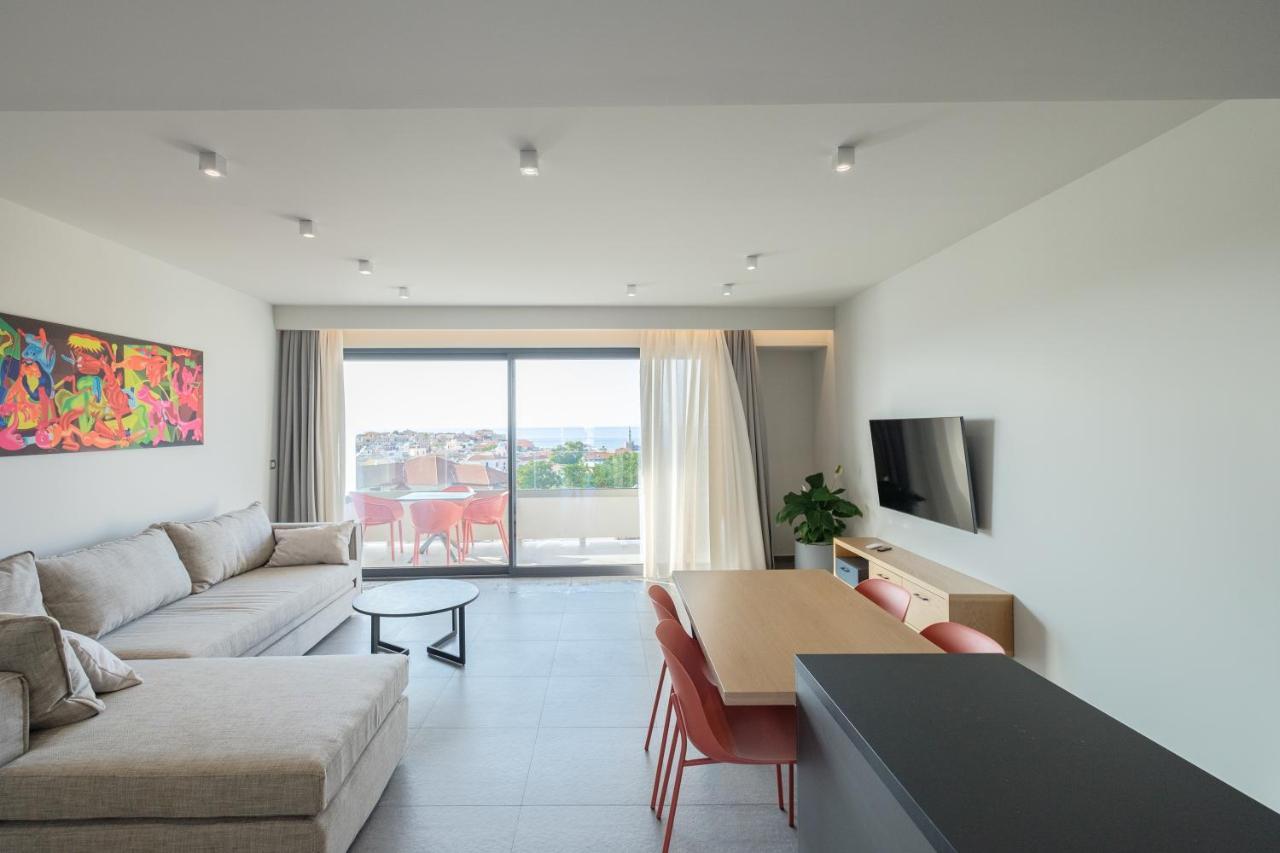 Sky-High 70Sqm Penthouse W. Stunning Views - 05 Apartman Hriszí Aktí Haniá Kültér fotó